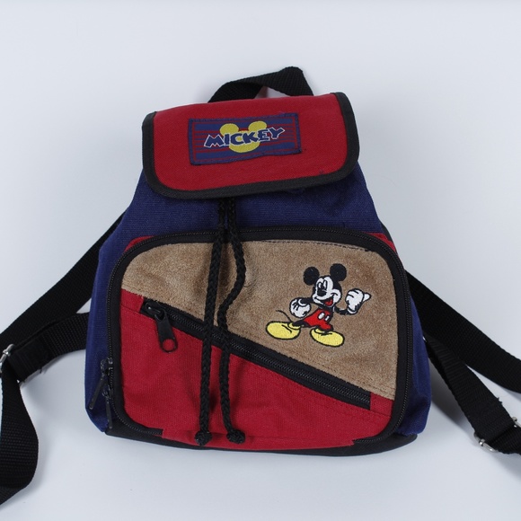 Vintage mickey mouse backpack Clearance